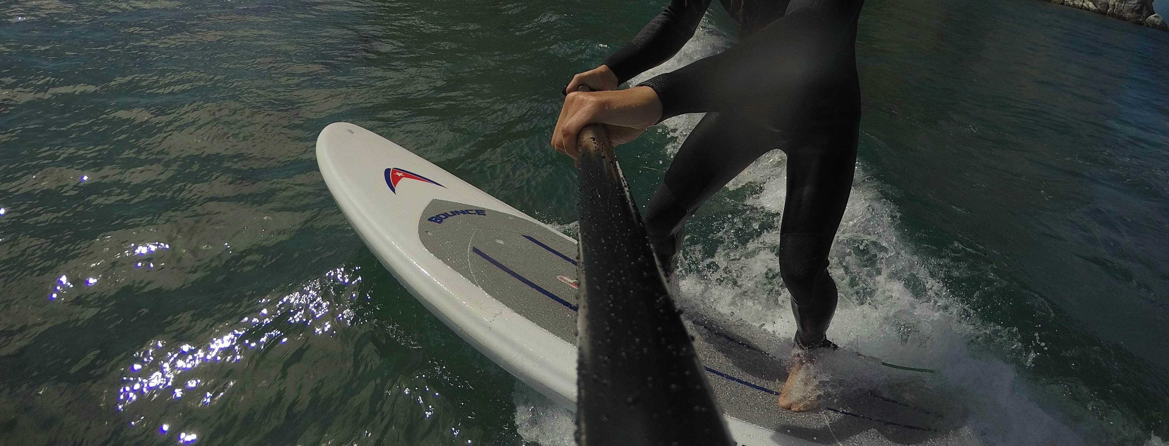 SUP surfing the Bounce SUP 10'6" Multi-Purpose