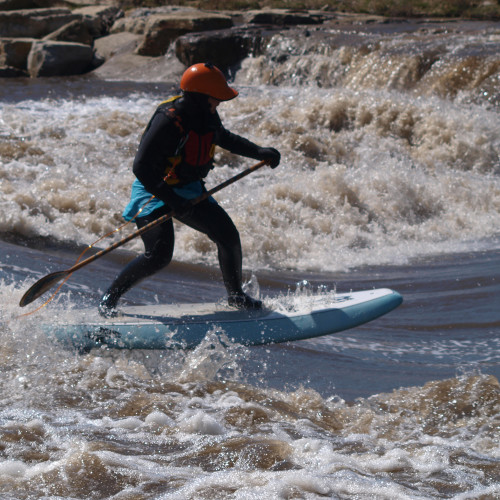 River Surfing Charles City Iowa