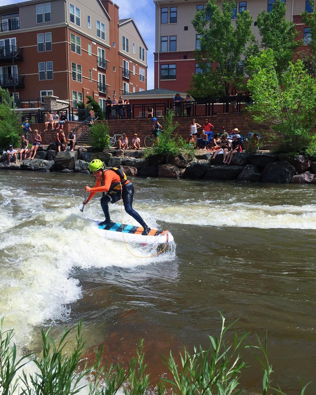 The Golden Games River Surf Comp