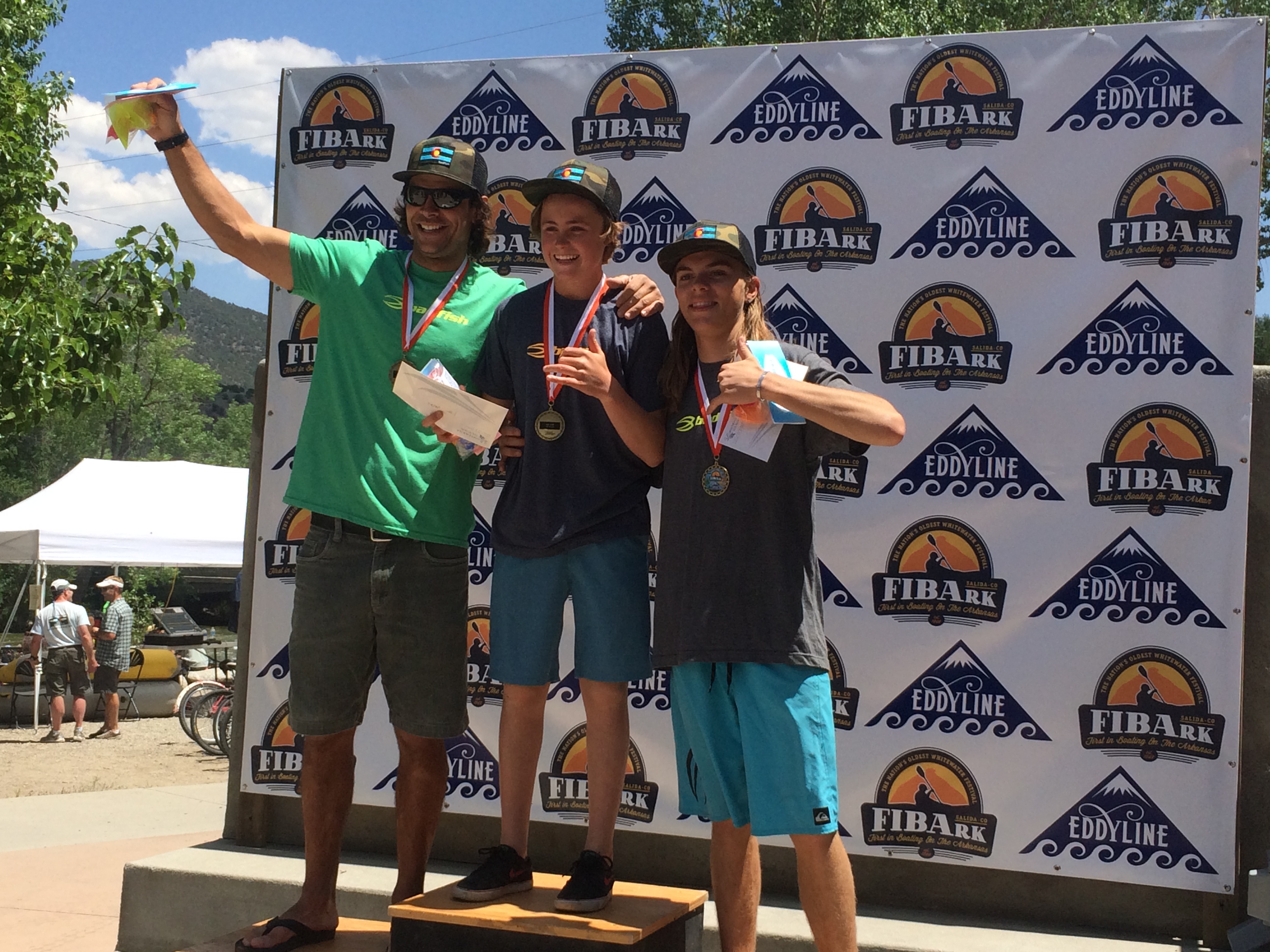 FIBArk 2016 SUP River Surf Winners