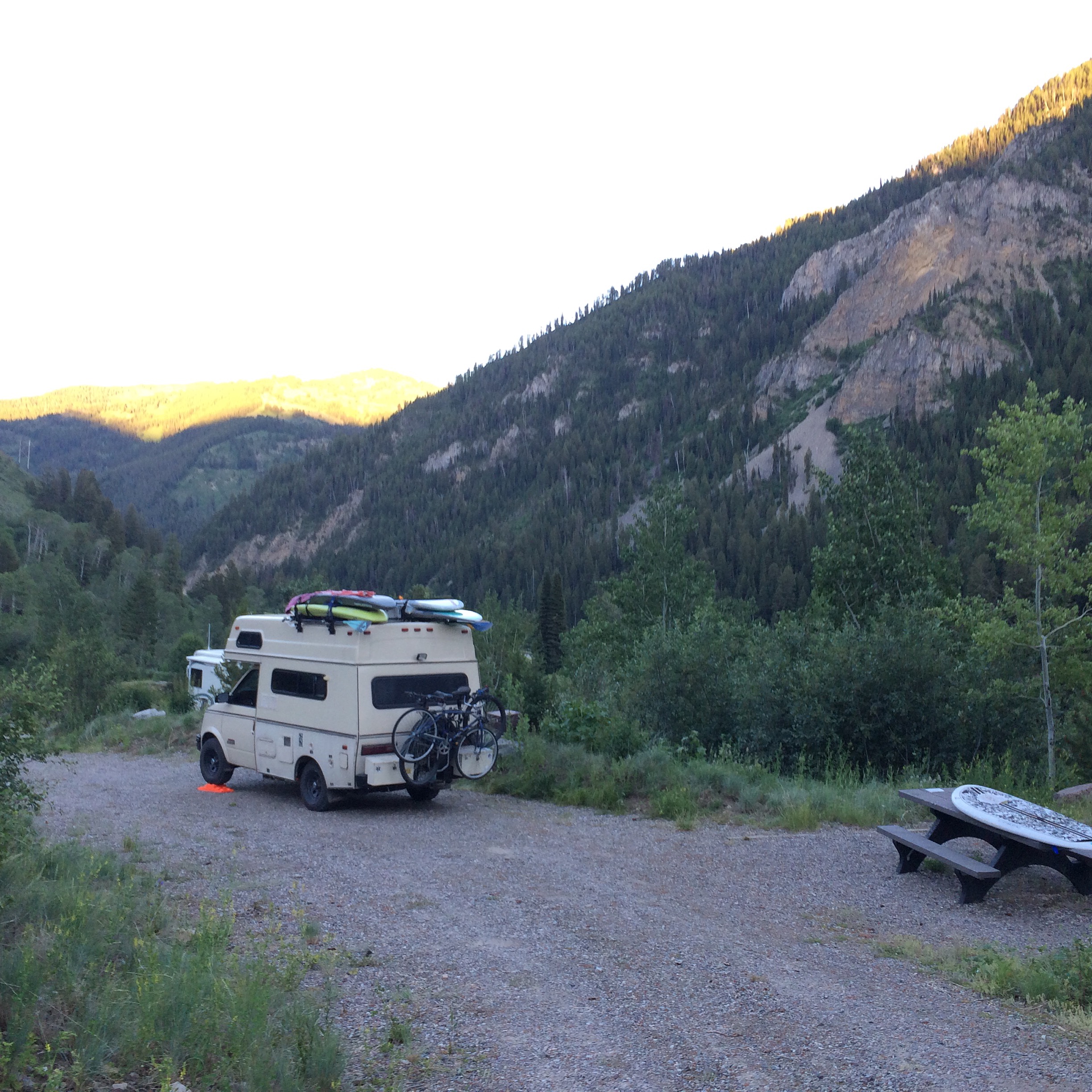 Lunch Counter camping